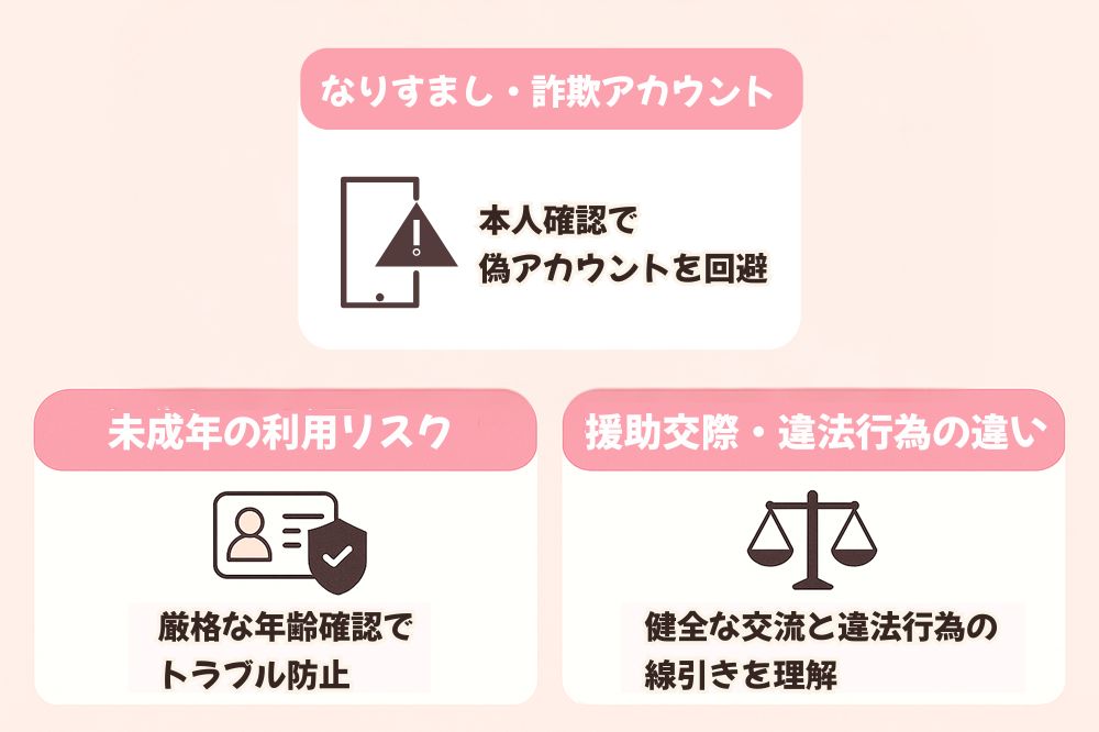 初心者が注意すべきママ活アプリ・サイトのリスクと対策

