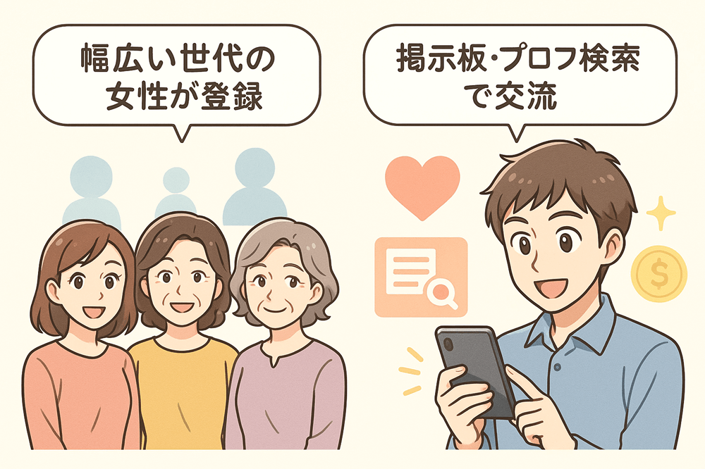 ママ活に活用されやすい理由