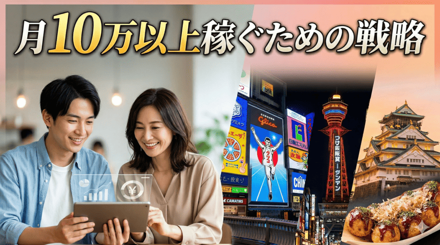 月10万以上稼ぐための戦略