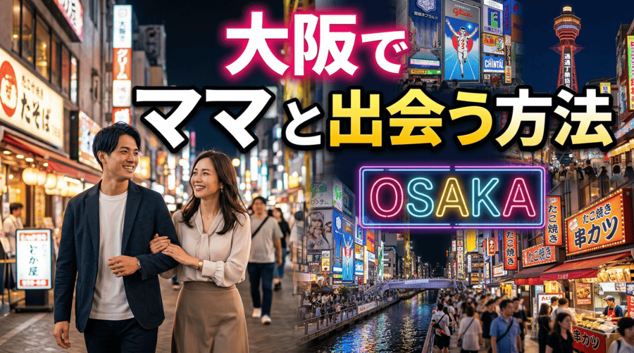 大阪(梅田・難波)でママと出会う方法