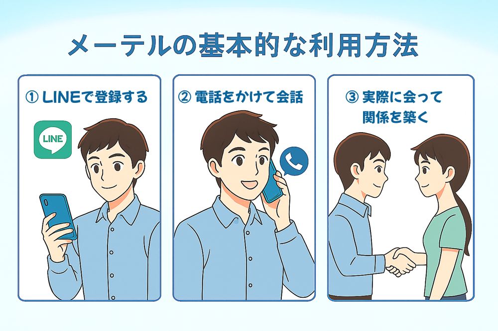 メーテルの基本的な利用方法