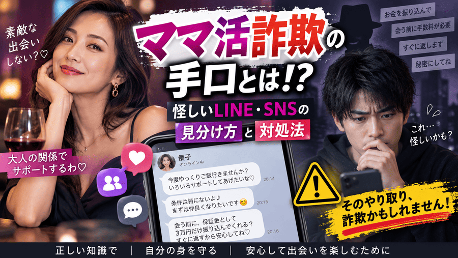 ママ活 詐欺