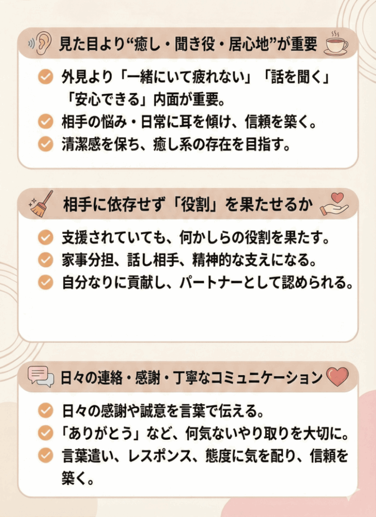 ヒモとして選ばれるには?|女性が求めるヒモ像