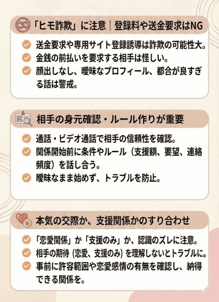 ヒモ募集のリアル|よくある手口と注意点