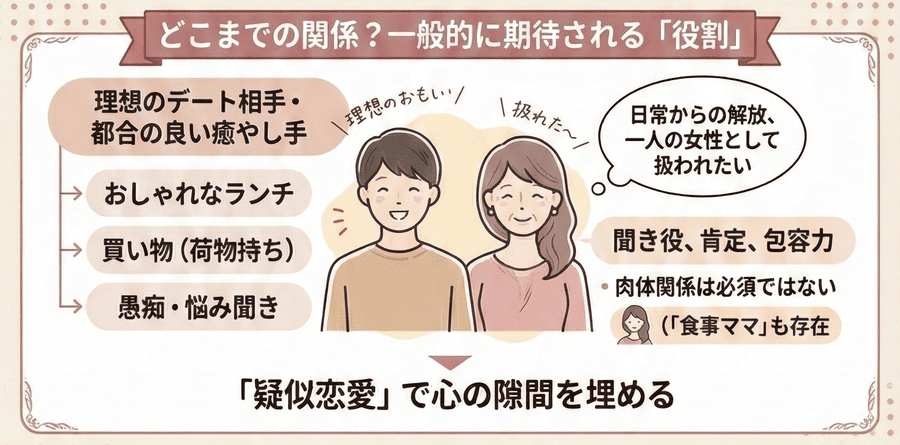 どこまでの関係?一般的に期待される「役割」