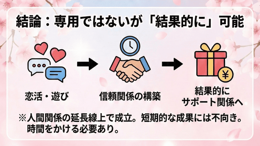 ワクワクメールは「専用ではないがママ活可能」