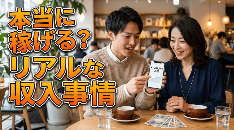 本当に稼げる？リアルな収入事情