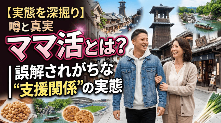 ママ活とは？｜誤解されがちな“支援関係”の実態