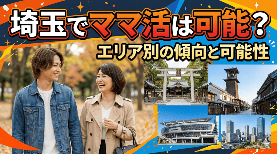 埼玉でママ活は可能？｜エリア別の傾向と可能性