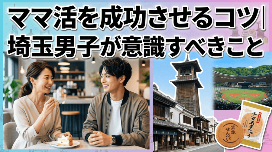 ママ活を成功させるコツ｜埼玉男子が意識すべきこと