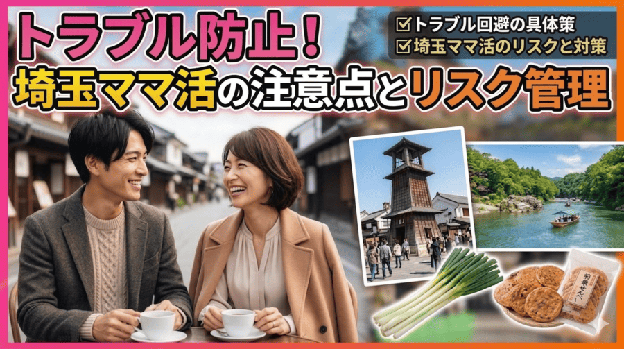 トラブル防止！埼玉ママ活の注意点とリスク管理