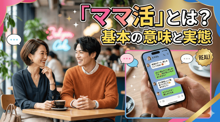 ママ活とは？基本の意味と実態