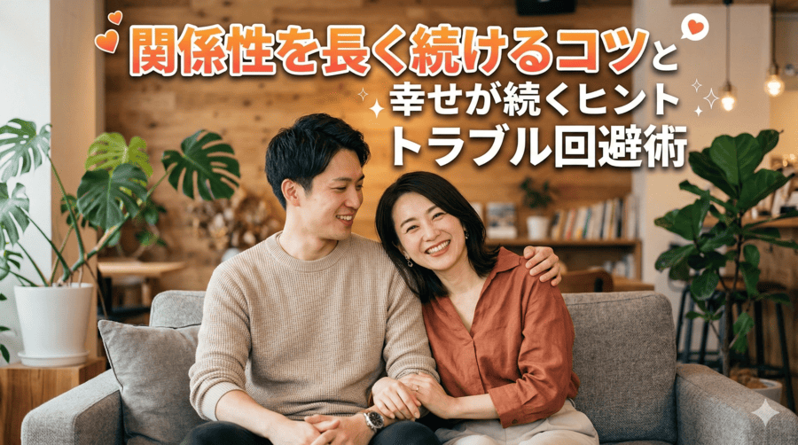 関係性を長く続けるコツとトラブル回避術