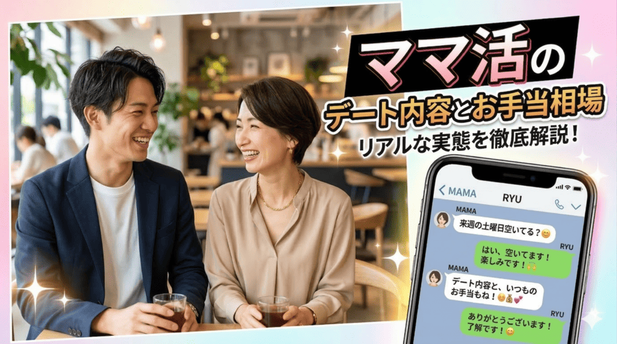 ママ活のデート内容とお手当相場