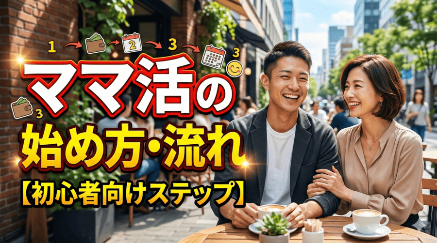 ママ活の始め方・流れ【初心者向けステップ】