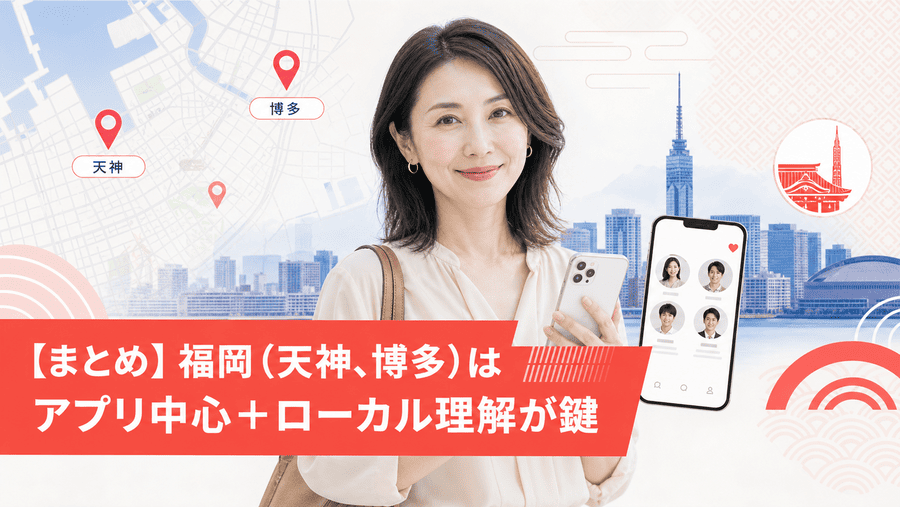 【まとめ】福岡（天神、博多）はアプリ中心＋ローカル理解が鍵