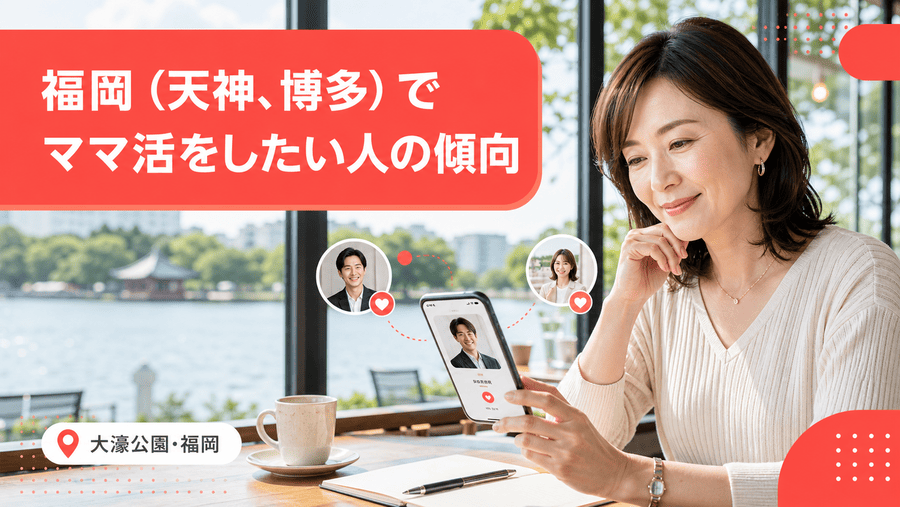福岡（天神、博多）でママ活をしたい人の傾向