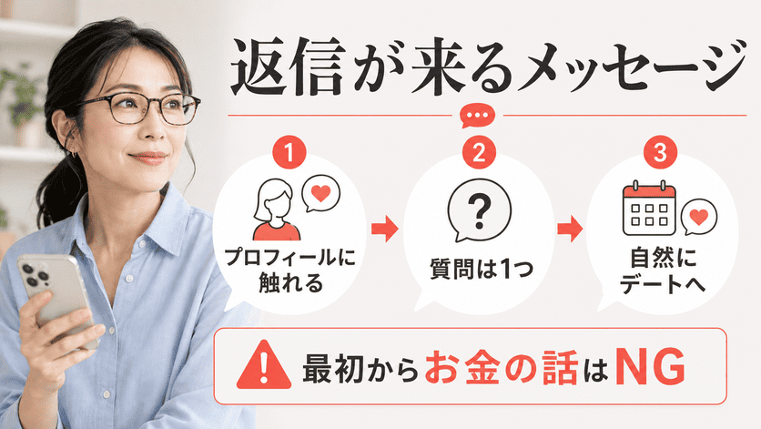 ママから返信をもらいやすいメッセージのコツ