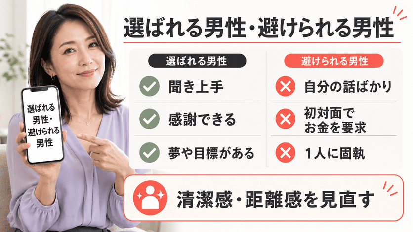 ママに選ばれる男性・避けられる男性の違い