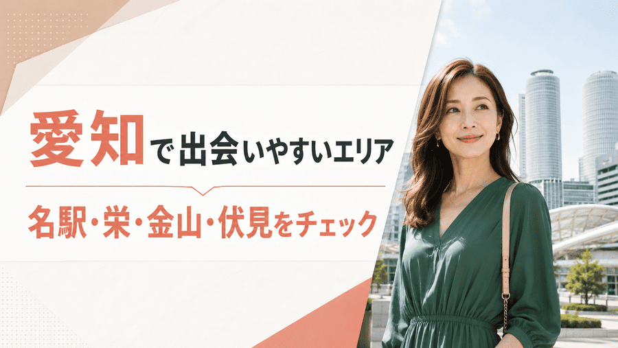 愛知でママ活相手と出会いやすいエリア