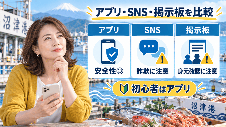 静岡(浜松)でママを探すならアプリ・SNS・掲示板のどれがいい?