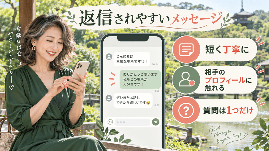 ママ活女性に返信してもらいやすいメッセージのコツ
