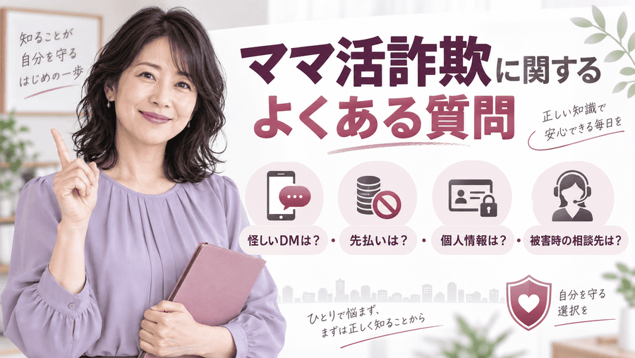 ママ活詐欺に関するよくある質問
